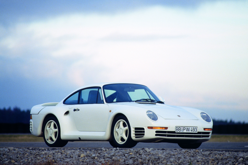 The end result. Undated Porsche archival photo.
